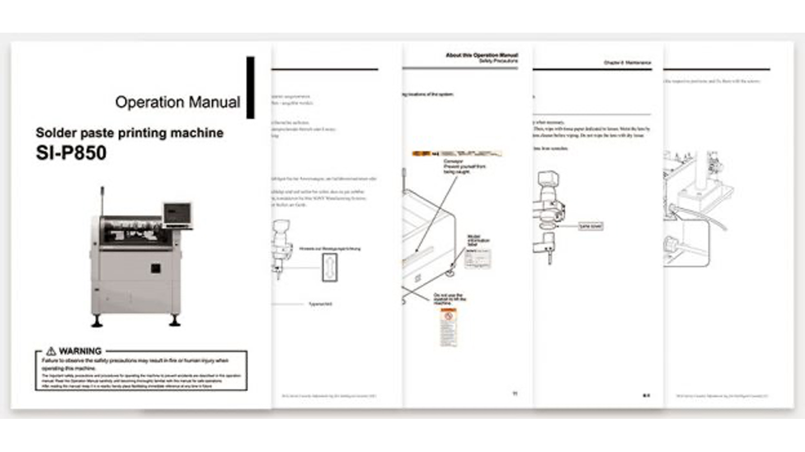 実装機器マニュアル、パーツリスト制作・多言語展開