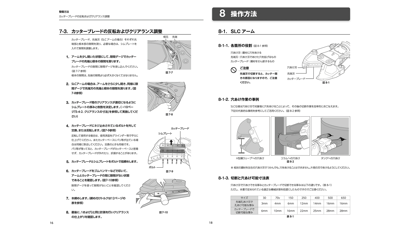 大型産業機器マニュアル制作